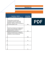 Ejemplo Instrumentos de Valoración PDG I