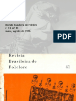 V.14 N41 MAIO 1976 revista do folclore brasileiro