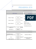 Pharma Engg. Heating & cooling Time-Cycle