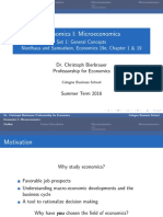 Microeconomics Set 1 - General Concepts