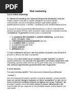 Web marketing