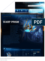 Warp Prism-Unit Description - Game - StarCraft II
