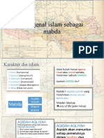 Mengenal Islam SBG Mabda