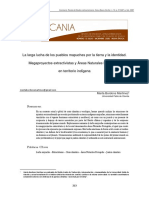 ANP y mapuches, caso chileno - Americanía 2020