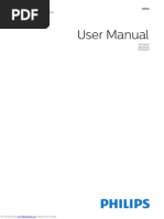 Philips 43PUS6401User Manual