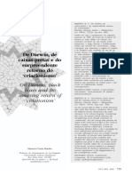 De Darwin, De Caixas-pretas e Do Surpreendente Retorno Do Criacionismo