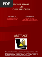 Download Presentation on Cyber Terrorism by pepgutsy SN49845887 doc pdf