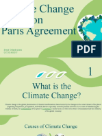 CLIMATE CHANGE & Paris Agreement