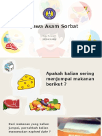 ppt Asam Sorbat dalam Pangan