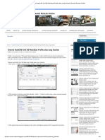 Tutorial AutoCAD Civil 3D Membuat Profile Atau Long Section