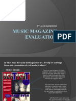 Music Magazine Evaluation