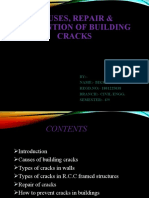 Causes, Repair & Prevention of Building Cracks