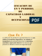 Salud Ocupacional Clasificacion EP