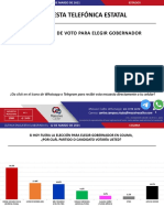 Gubernaturas 12 Marzo 2021