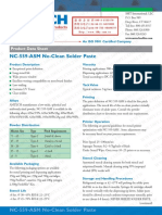 Amtech: NC-559-ASM No-Clean Solder Paste