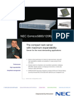 NEC Express5800/120Rj-2 - Flyer