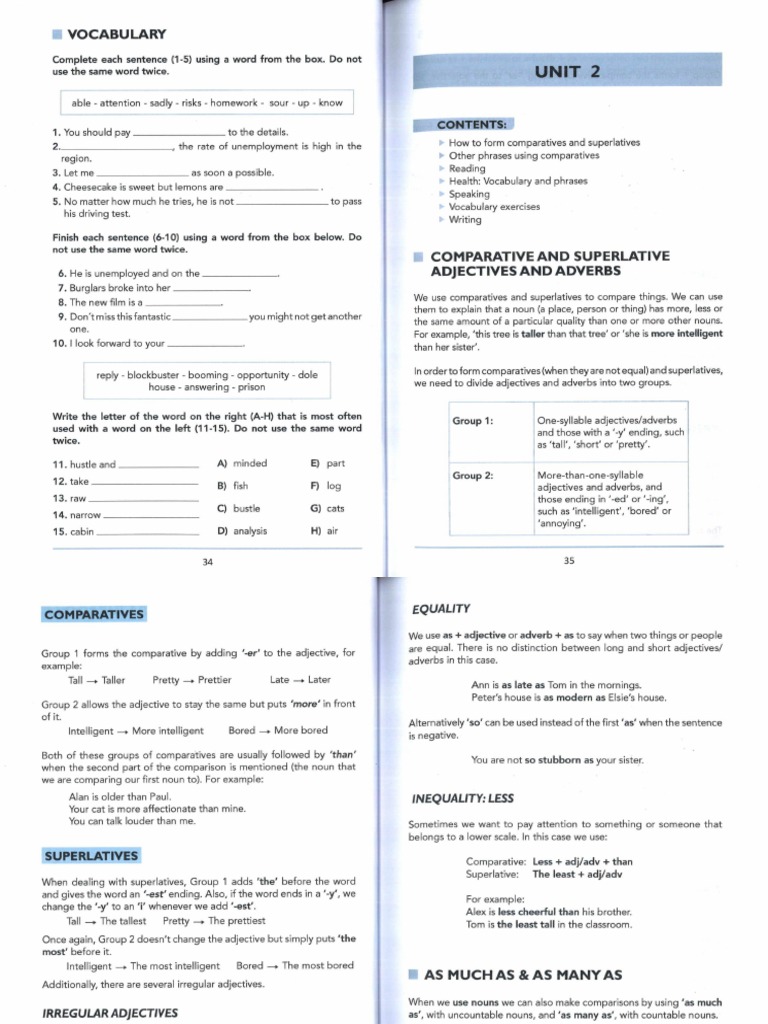 Unit 2 Ace Aptis | PDF