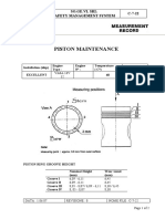 Piston Maintenance: So - Ge.Vi. SRL Safety Management System C-7-22