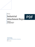 Industrial Attachment Report On DBL Group (Repaired)