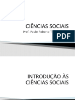 1) Introducao As Ciencias Sociais