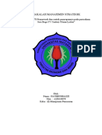 MAKALAH MANAJEMEN STRATEGIK (FACHRURRAZZI A1B118070) Kls (I)