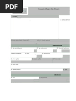 Formato Editable del RUT para Descargar | PDF