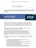 La Universidad en La Arg - Guion de Clase 1 - Espasande