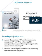 Fundamentals of Human Resource Management: Managing Human Resources Today