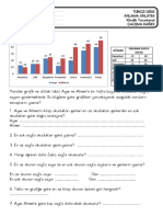 Adı: .. Soyadı: .. Sınıfı: . No: .. Türkçe Dersi Anlama Anlatim (Grafik Yorumlama) Çalişma Kağidi 01