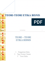 Teori-Teori Etika Bisnis - Bab Ia