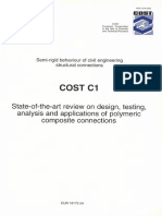 COST - State-Of-The-Art Review On Design, Testing, Analysis and Applications of Polymeric Composite Connections