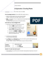 GrowingPlantsSE Expirimental Design