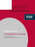 Europa, democracia y bienestar: la alternativa económica socialdemócrata