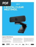 Crystal Clear Meetings.: Logitech C925e Webcam