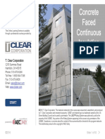 EC (135FC2019-1h) - 190904 - AEC + Clear - Concrete Faced Continuous Insulation Systems