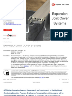 EC (136FC2019-1h) - 190903 - AEC + CS - Expansion Joint Cover Systems