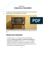 Historia de La Television