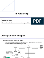 IP Forwarding: Relates To Lab 3