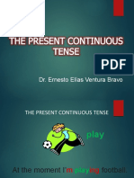 Present Continuous - Ernesto Ventura
