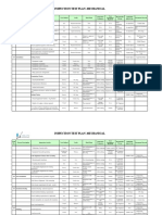 Inspection Test Plan - Mechanical