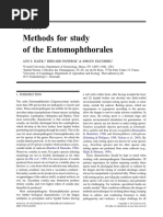 Methods For Study of The Entomophthorales