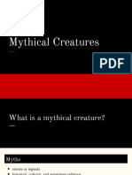 Monsters & Mythical Creatures
