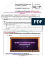 Guia Grado 10 - Área de Ingles. - Conditionals