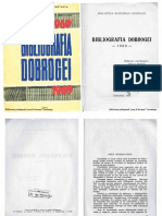 Bibliografia Dobrogei 1969
