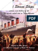 Age of Steam Ships: 50 vessels which sail in TransAtlantic