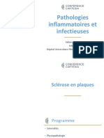 Pathologies Inflammatoires Et Infectieuses - Support Du Cours