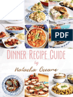 Dinner Recipe Guide by Natacha Oceane