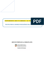 Libro Pautas para El Manejo Psicologico Del Confinamiento - (2019)