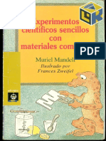 Experimentos Cientificos Sencillos Con MAteriales Comunes - Muriel Mandell - Unlocked