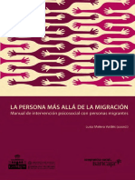 La Persona Mas Alla de La Migracion